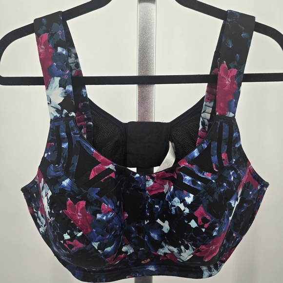 Livi Active Vibrant Abstract Floral Sports Bra 42DDD (6234) - Picture 2 of 6